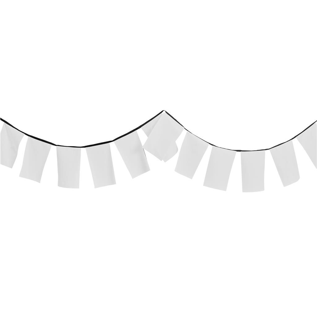 Sublimated Single-Sided Polyester Rectangle Bunting - 10m - Image 3