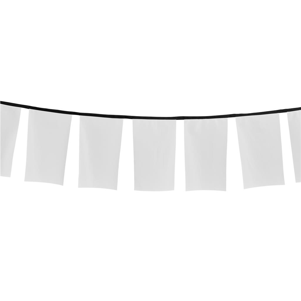 Sublimated Single-Sided Polyester Rectangle Bunting - 10m - Image 2