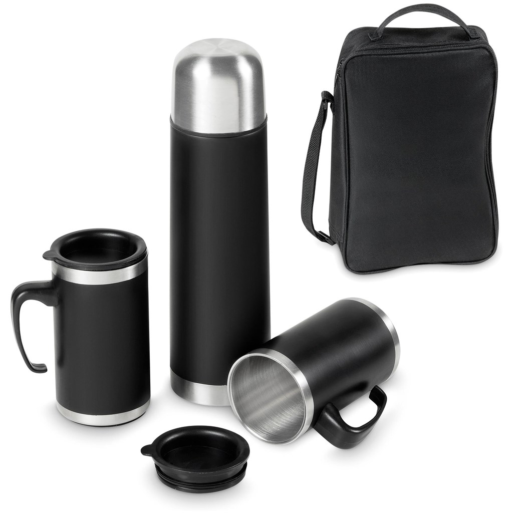 Altitude Cardinal Stainless Steel Vacuum Flask & Mug Set - Image 4
