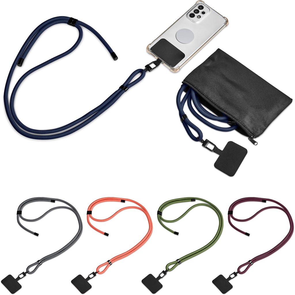 Altitude Resort Crossbody Phone Strap in Pouch - Image 8