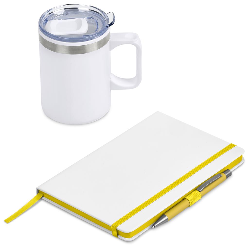 Altitude Wisteria Kraft Gift Set - Yellow - Image 4