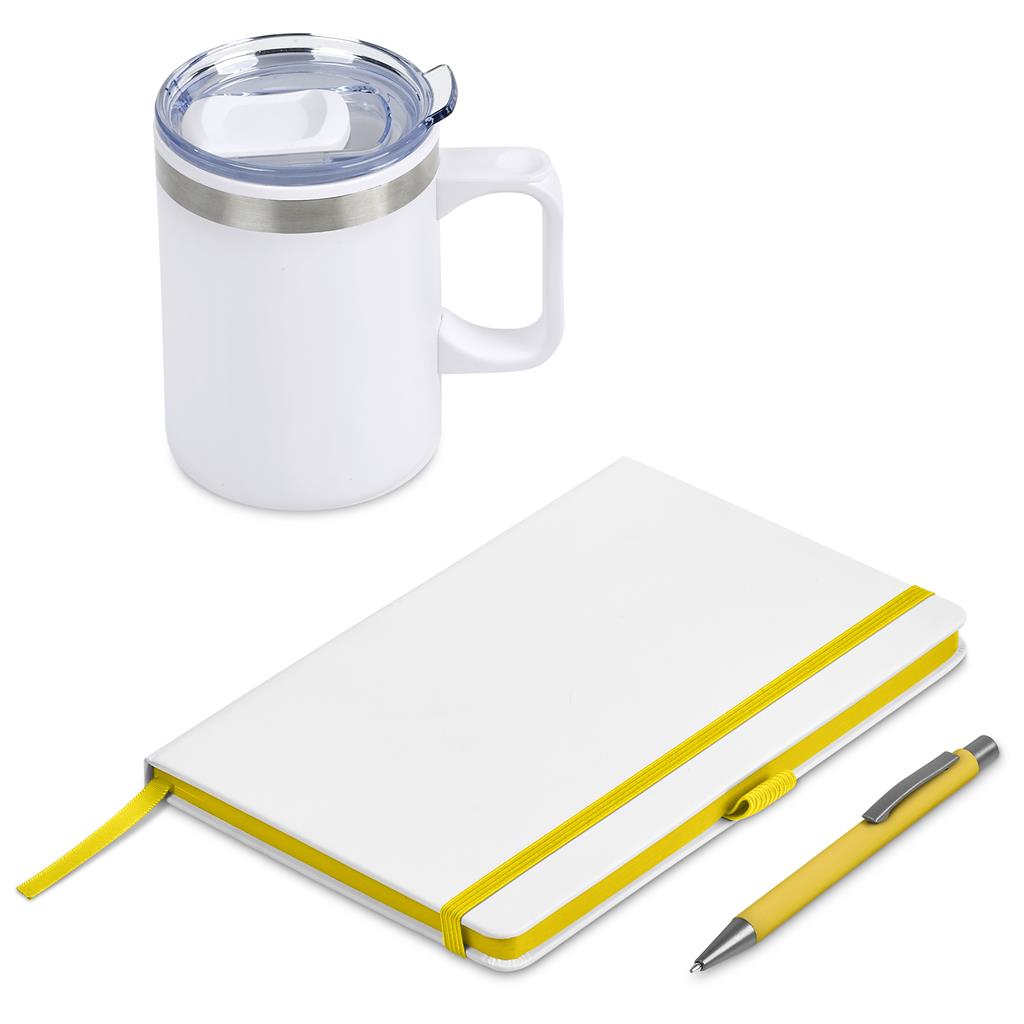 Altitude Wisteria Kraft Gift Set - Yellow - Image 2