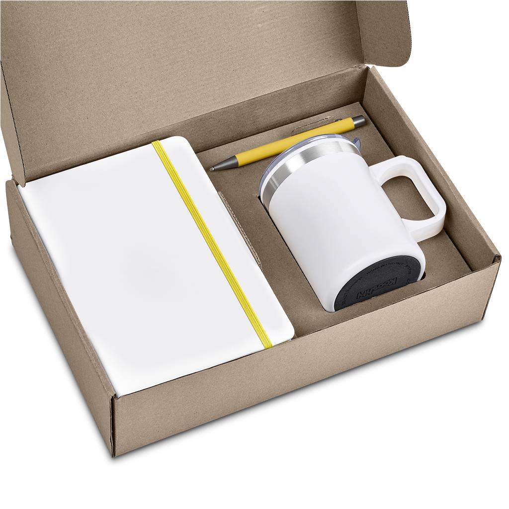 Altitude Wisteria Kraft Gift Set - Yellow - Image 3