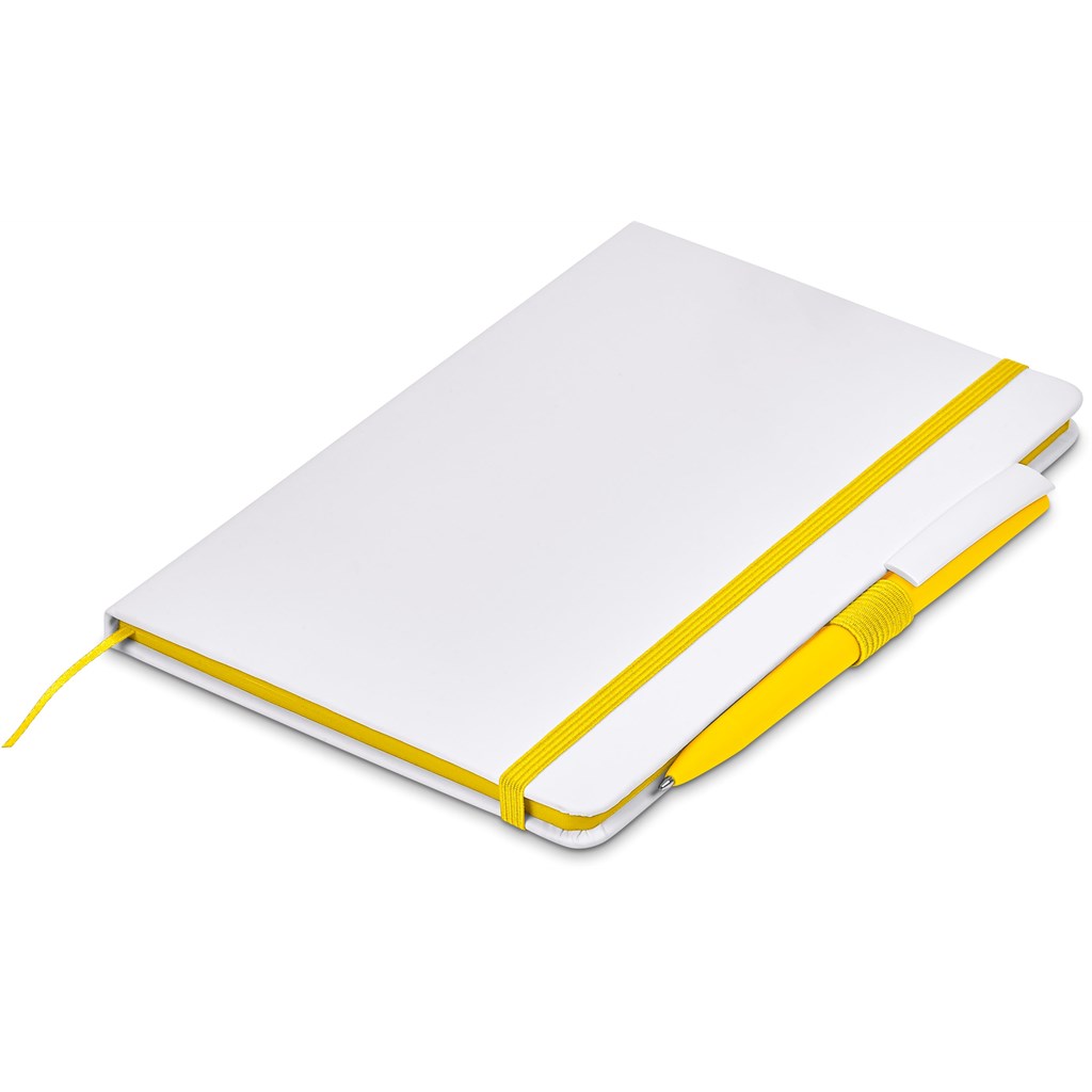 Olson Notebook & Pen Set - Yellow - Image 6