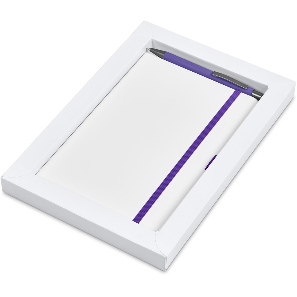 Duncan Notebook & Pen Set - Purple - Image 5