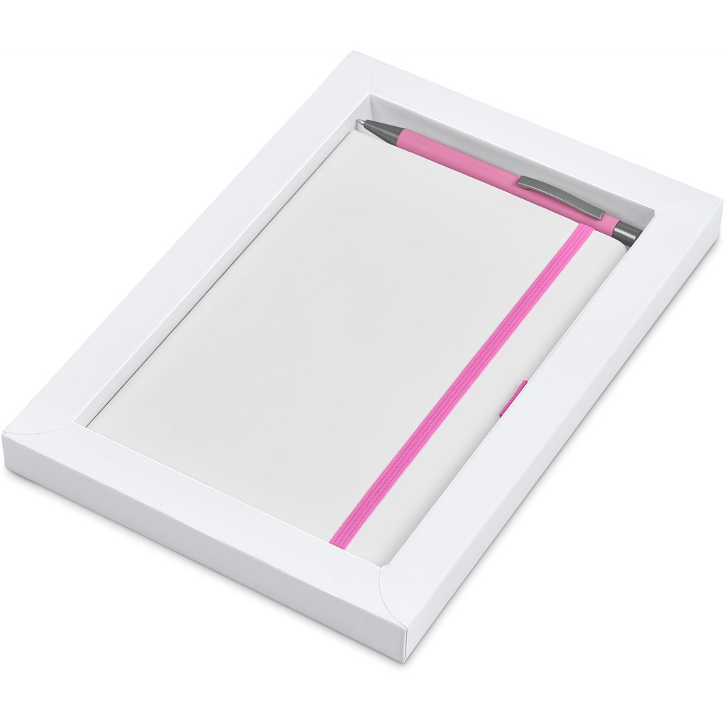 Duncan Notebook & Pen Set - Pink - Image 6