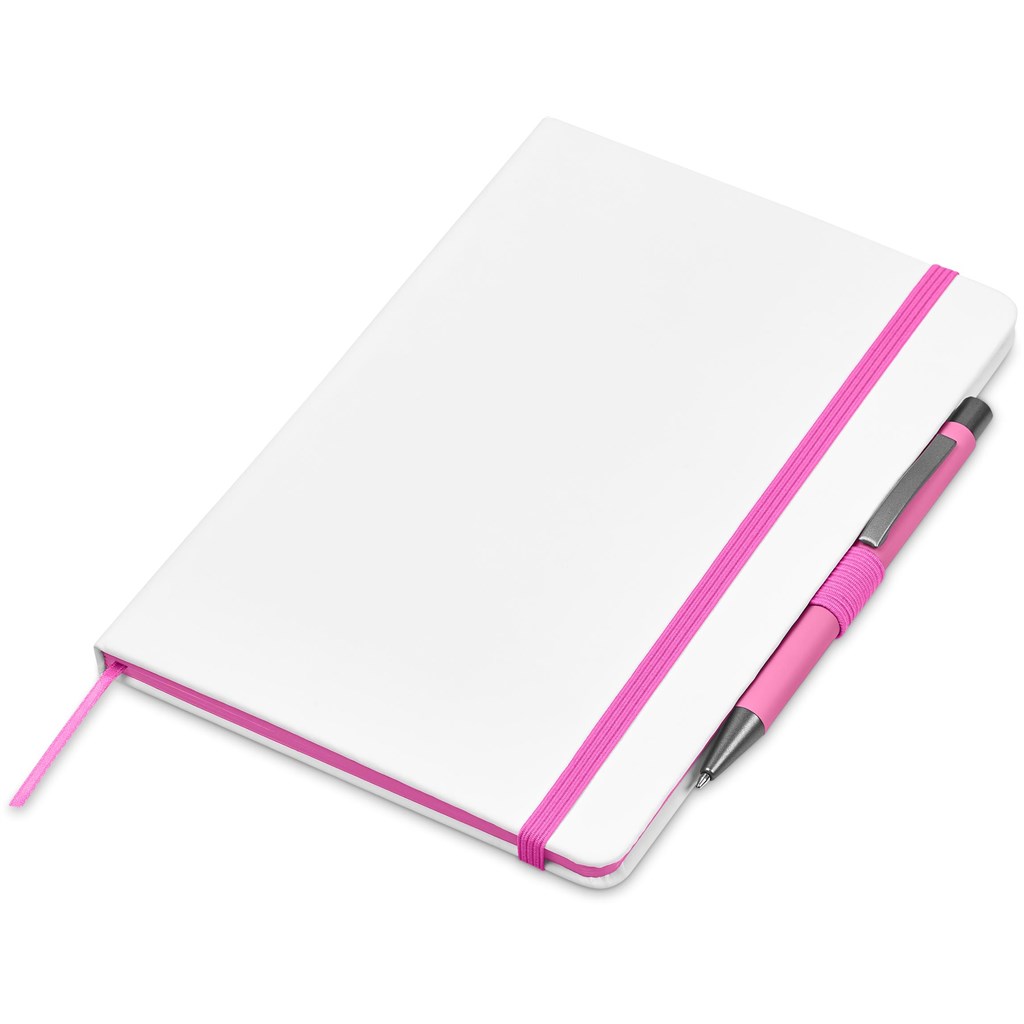 Duncan Notebook & Pen Set - Pink - Image 5