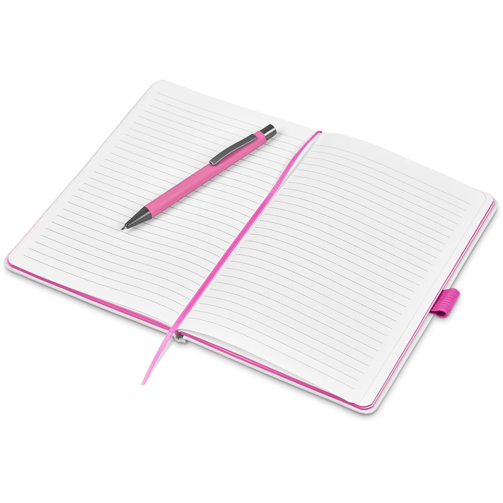 Duncan Notebook & Pen Set - Pink - Image 2