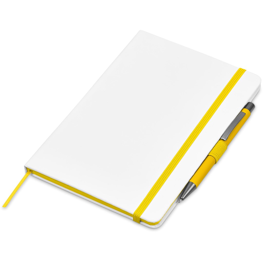 Duncan Notebook & Pen Set - Yellow - Image 5