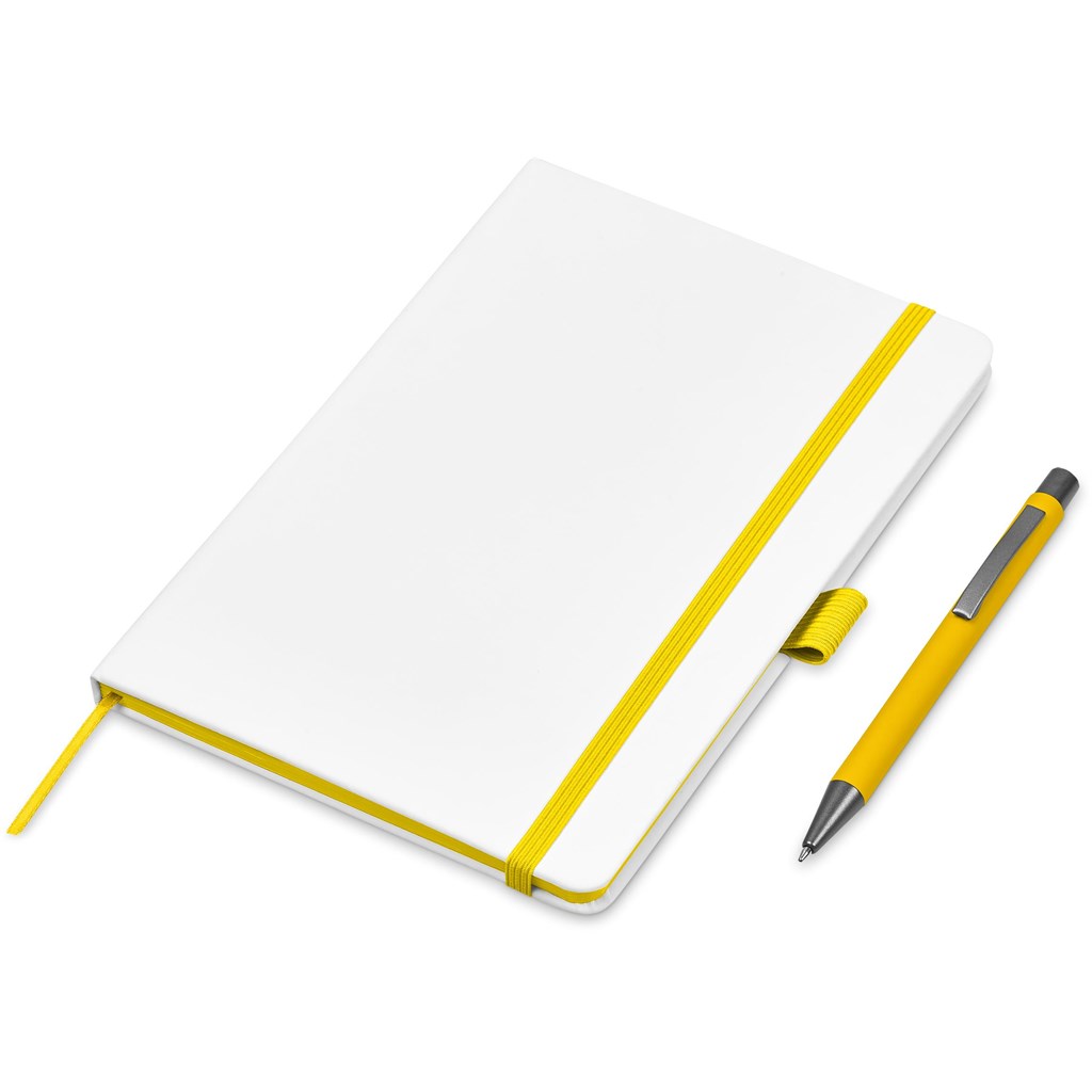 Duncan Notebook & Pen Set - Yellow - Image 6