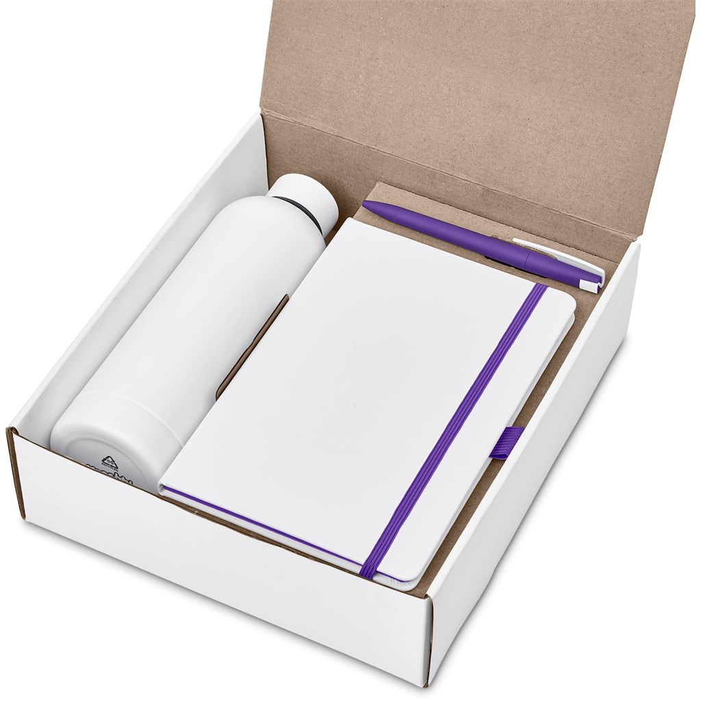 Clark White Gift Set - Purple - Image 2
