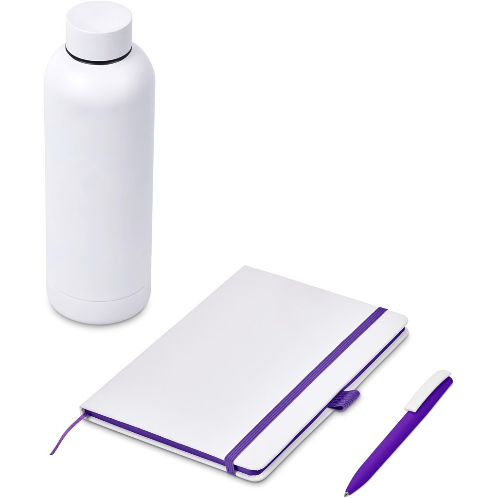 Clark White Gift Set - Purple - Image 4