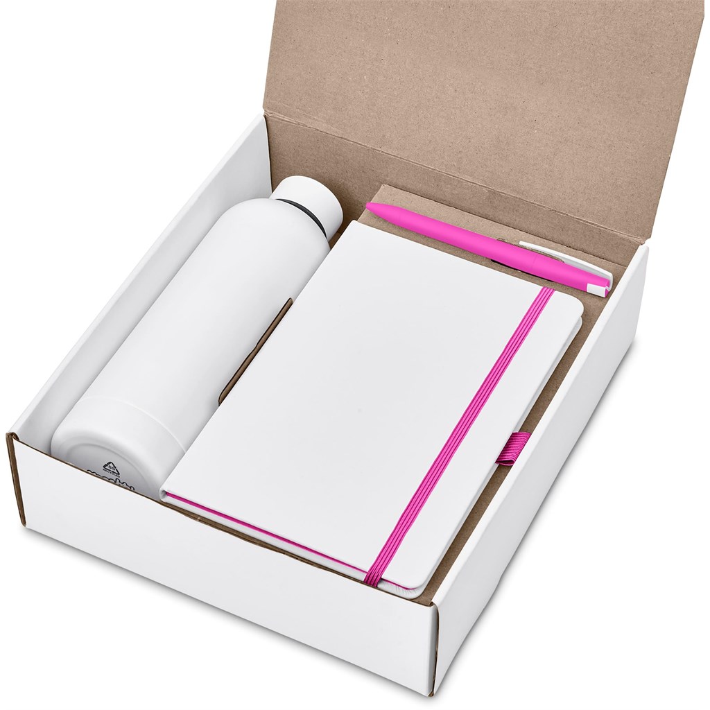 Clark White Gift Set - Pink - Image 2
