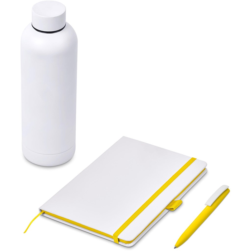 Clark White Gift Set - Yellow - Image 2