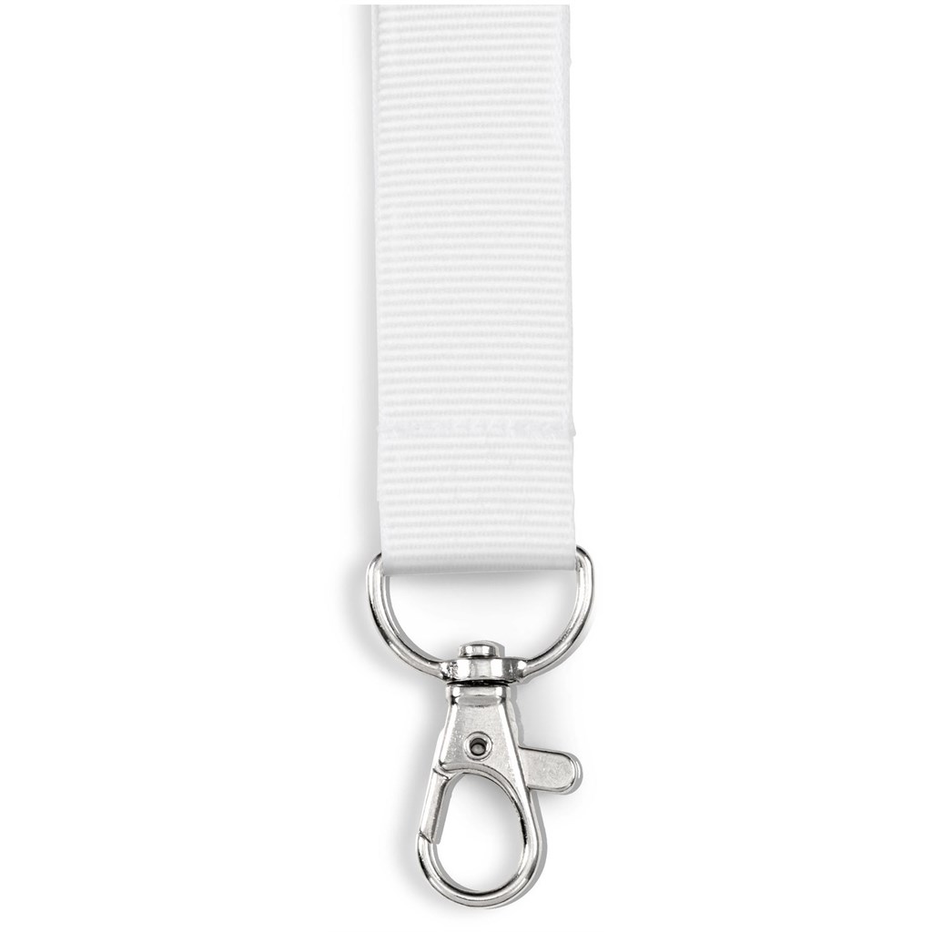 Altitude Snap Hook Clip Double-Sided Sublimation Petersham Lanyard - Image 2