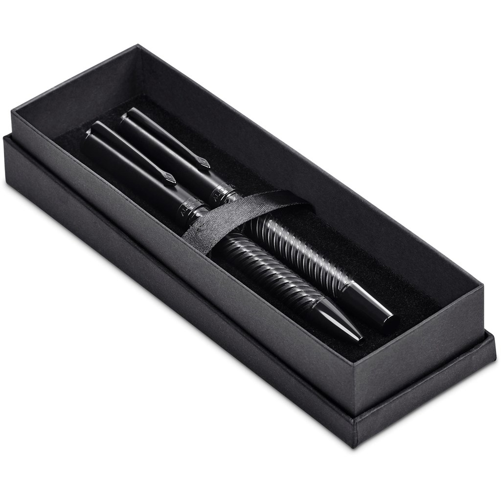 Alex Varga Lagarna Ball Pen & Rollerball Set - Image 3