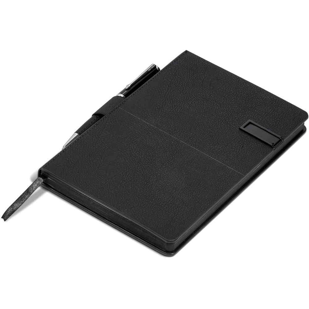 Alex Varga Corinthia Flash Drive Notebook & Pen Set - 32GB - Image 5