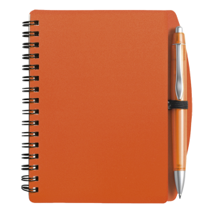 A6 Spiral Notebook and Pen