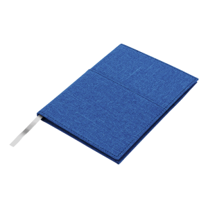 A5 Melange Notebook With Front Pocket
