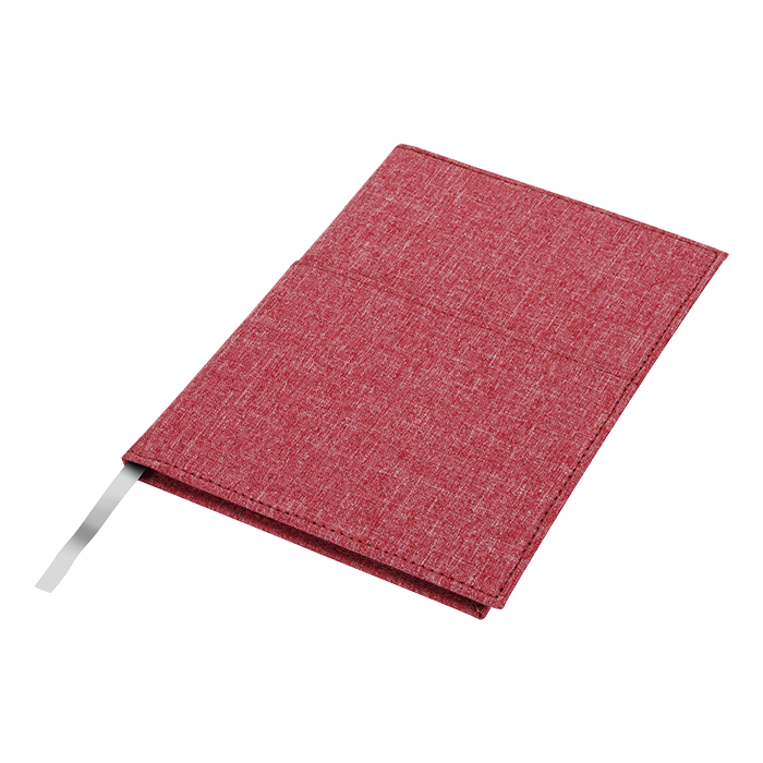 A5 Melange Notebook With Front Pocket - Image 2
