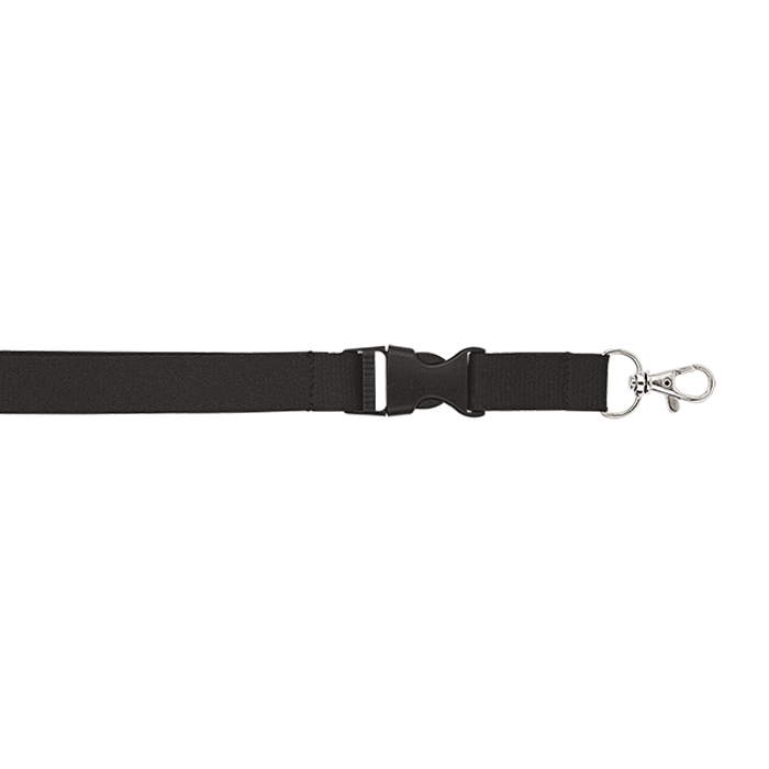 Woven Lanyard with Plastic Buckle - Image 2