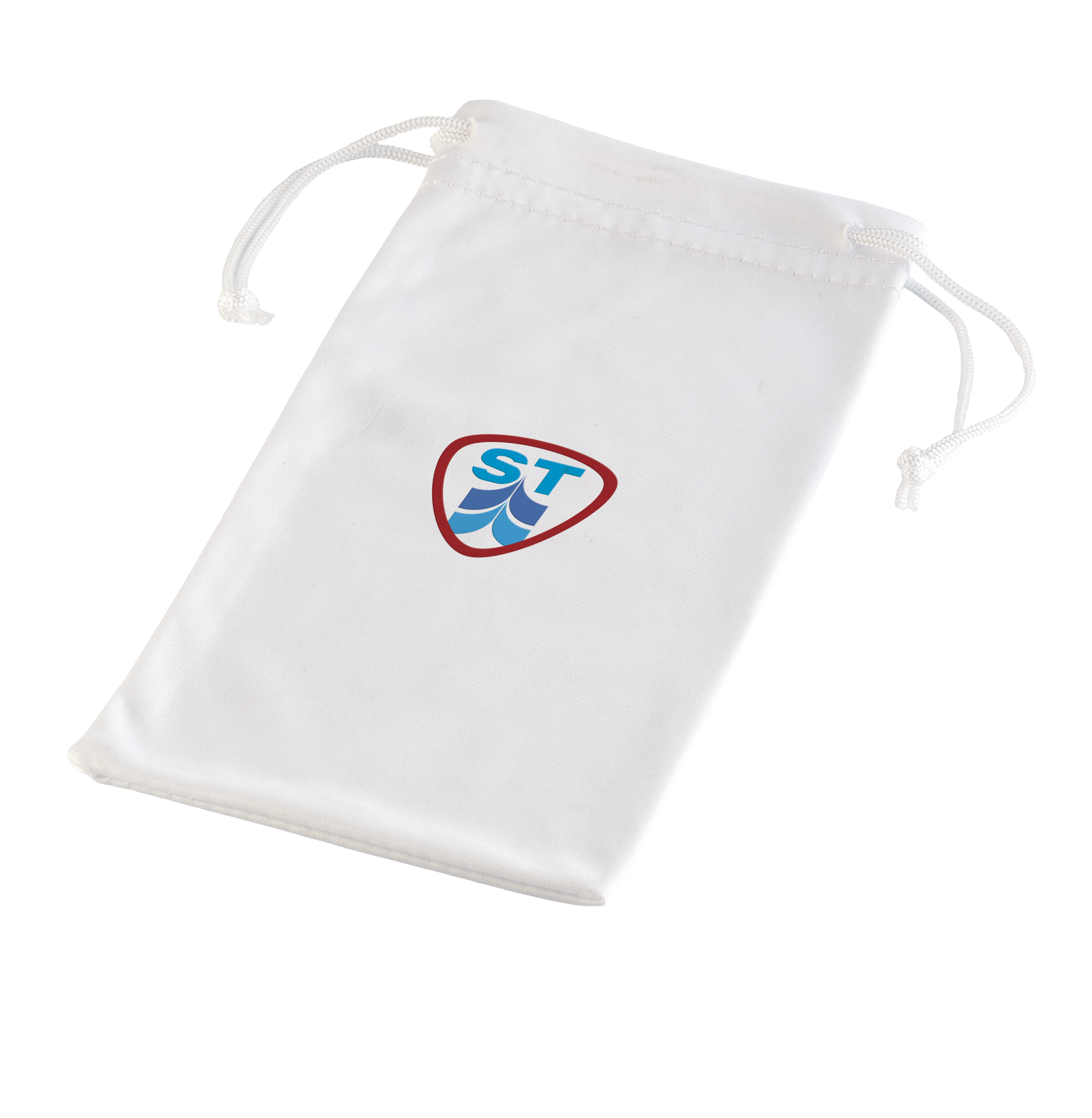 Foldable Headphones in Fabric Bag - Image 2