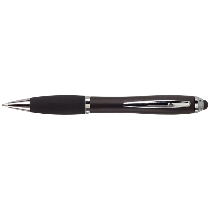 Ballpoint with Rubber Grip and Stylus - Image 8