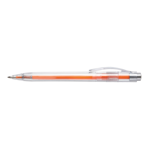 Translucent Ballpoint Pen with Coloured Refill