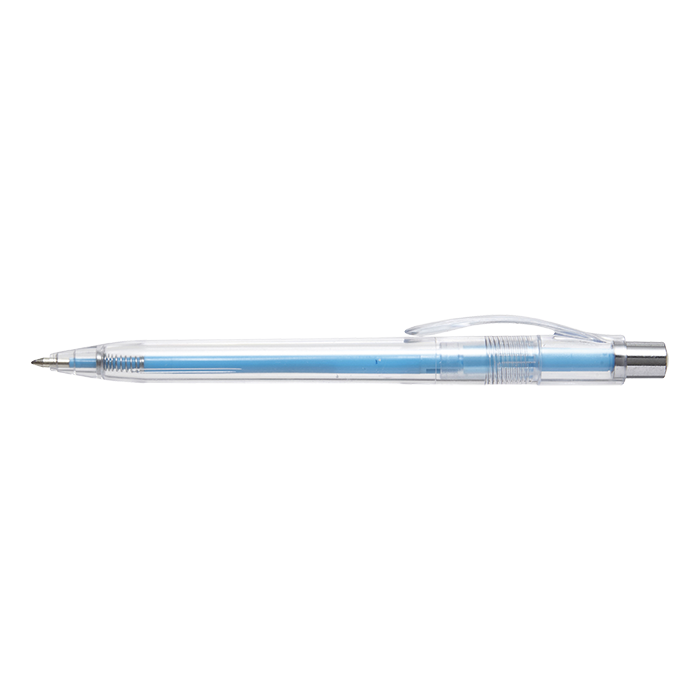 Translucent Ballpoint Pen with Coloured Refill - Image 5