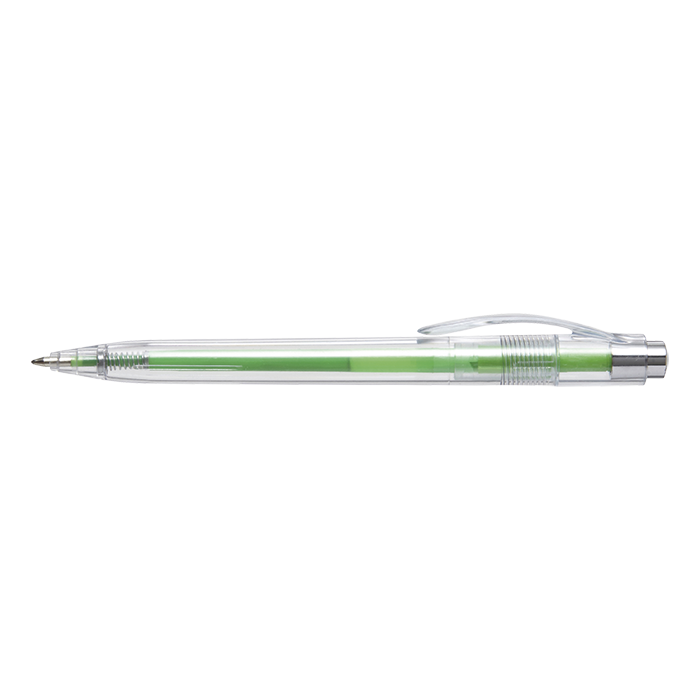 Translucent Ballpoint Pen with Coloured Refill - Image 4
