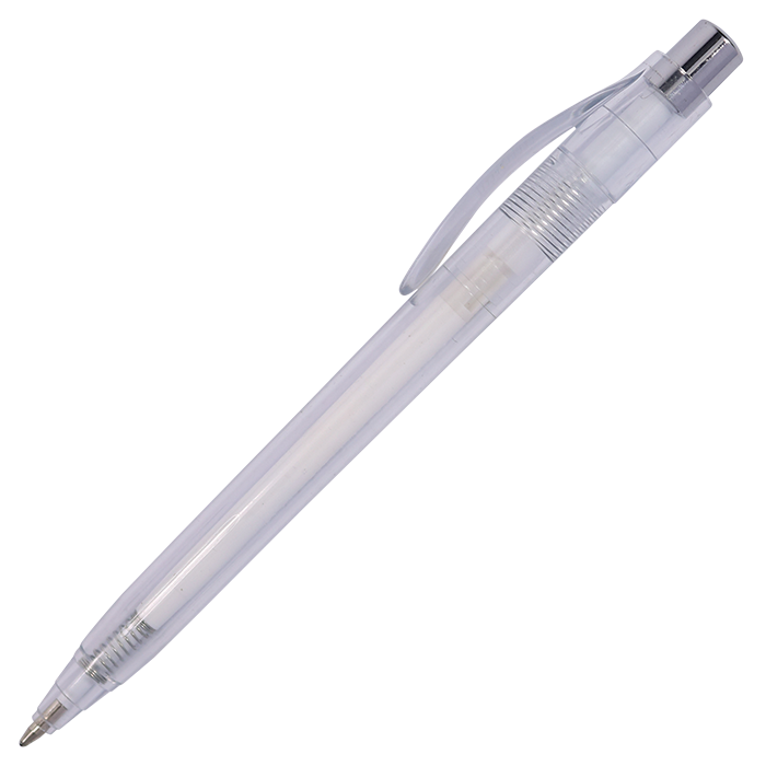 Translucent Ballpoint Pen with Coloured Refill - Image 6