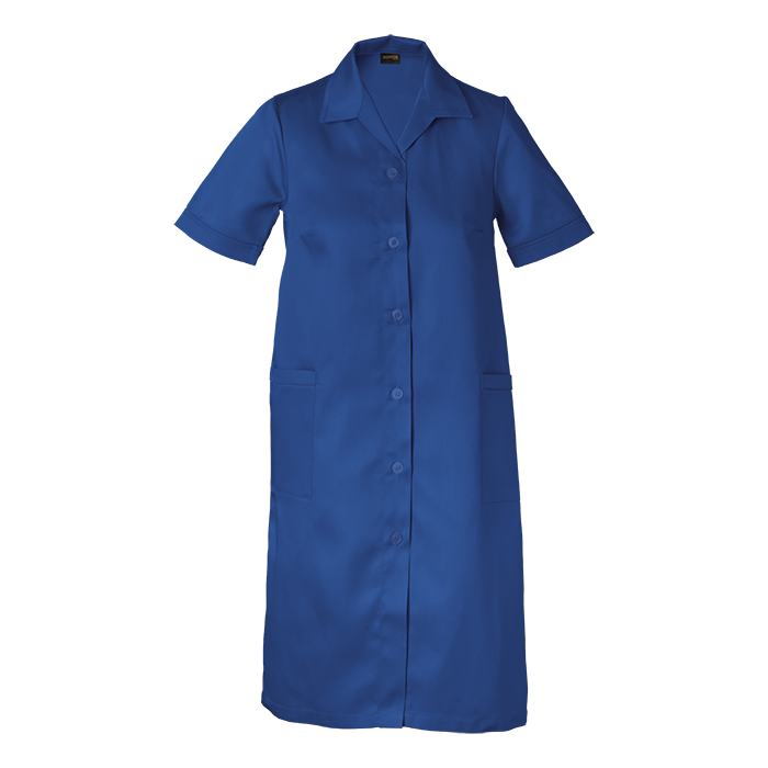 Poly Cotton House Coat Ladies - Image 2