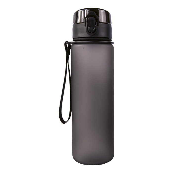 600ml Frosted Cylinder Water Bottle - Image 4
