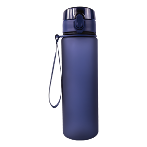 600ml Frosted Cylinder Water Bottle