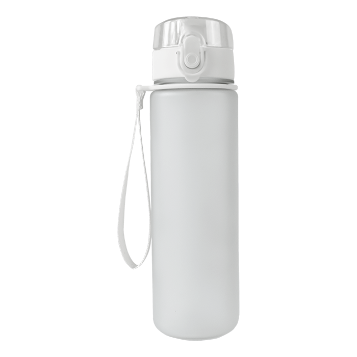 600ml Frosted Cylinder Water Bottle - Image 2