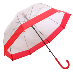 Dome Shaped Clear Umbrella