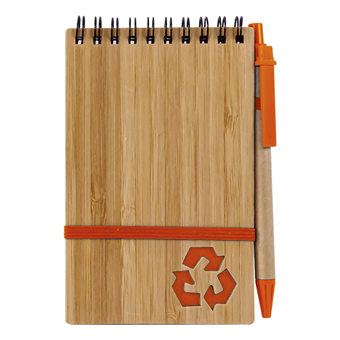 Bamboo Notebook With Pen - Image 5