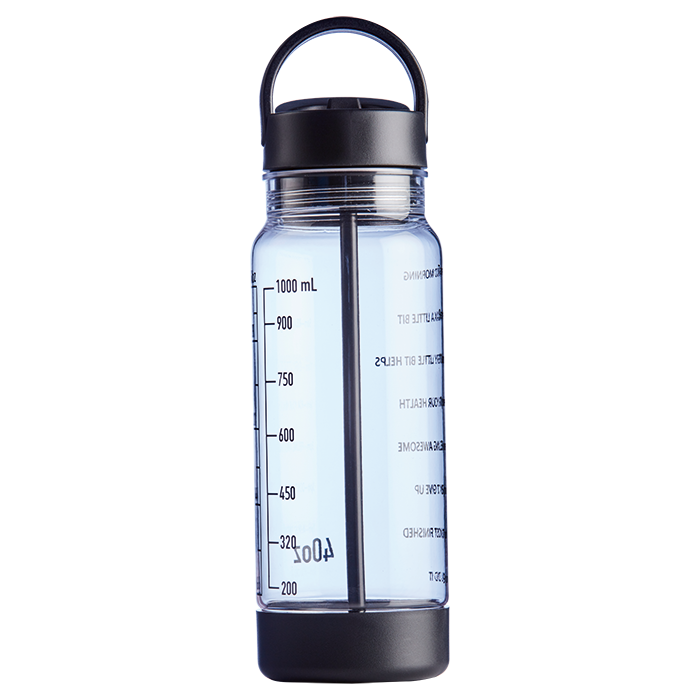 1L Torrent Water Bottle With Straw - Image 2