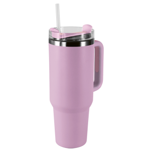 1.2L Double Walled Travel Mug with Straw