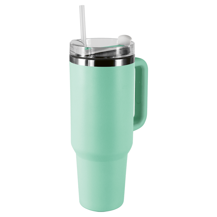 1.2L Double Walled Travel Mug with Straw - Image 8