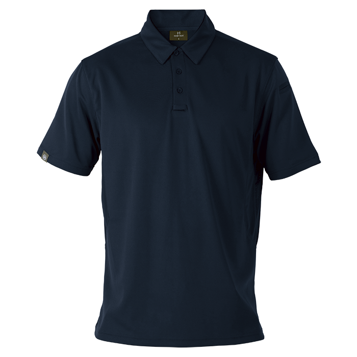 Heritage Ventilated Quick Dry Golfer Mens - Image 3