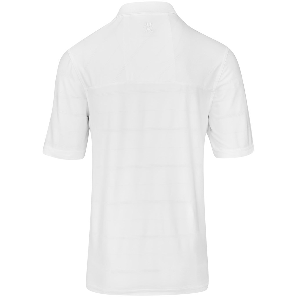 Mens Admiral Golf Shirt - White - Image 3