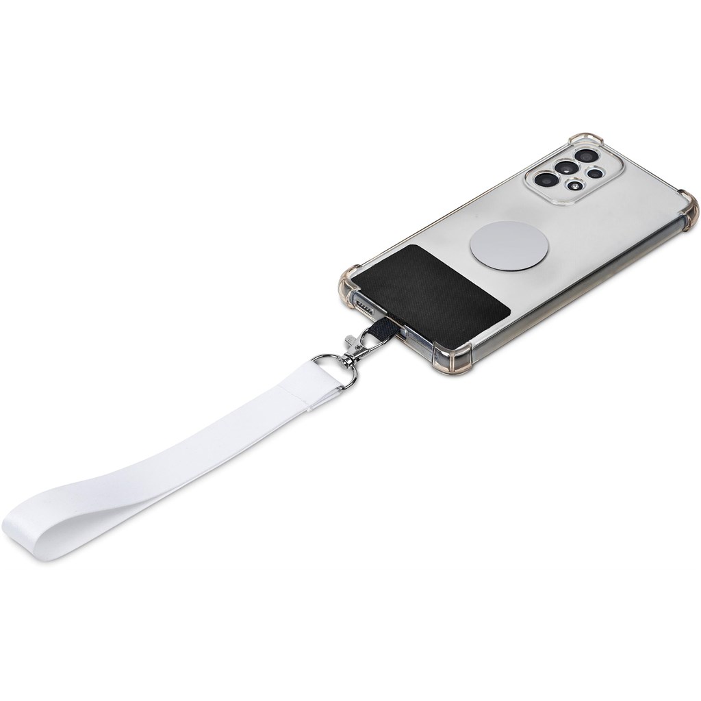 Altitude Rambler Single-Sided Sublimated Satin Wrist Phone Strap - Image 3