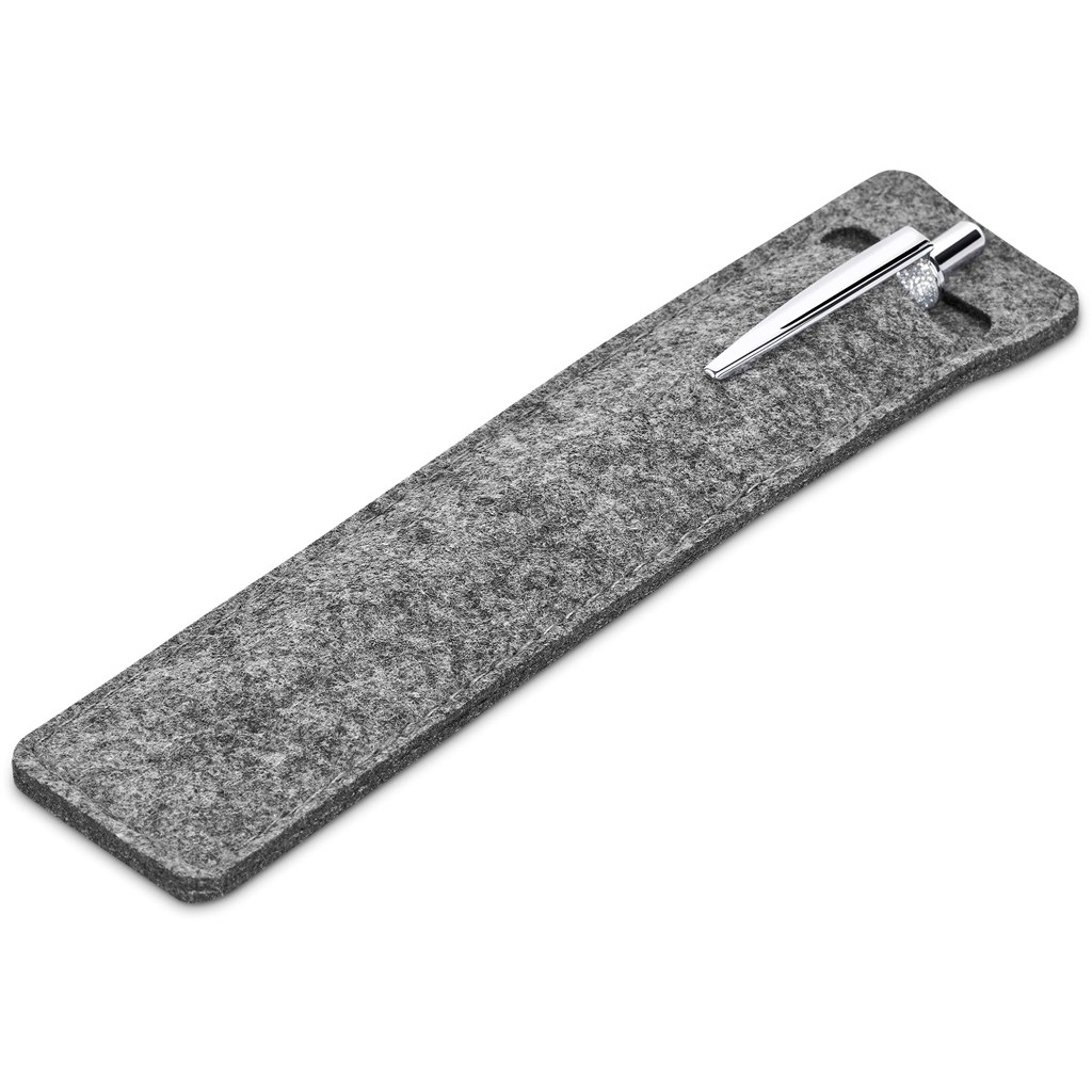 Sparkle Ball Pen In Felt Pouch - Image 4