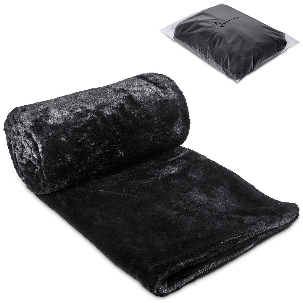 Alex Varga Palazzo Faux Fur Fleece Blanket - Image 4