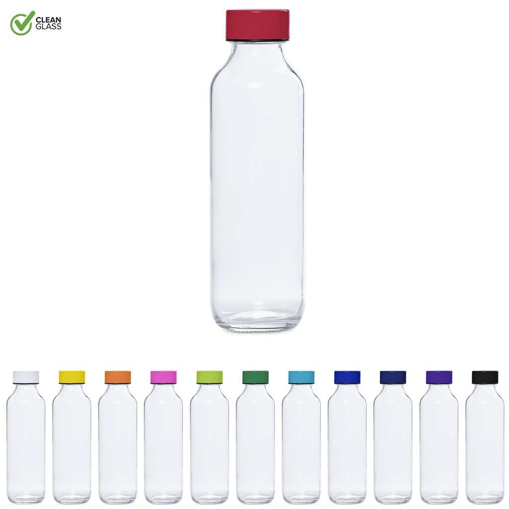 Kooshty Gladiola Glass Water Bottle - 500ml - Image 3