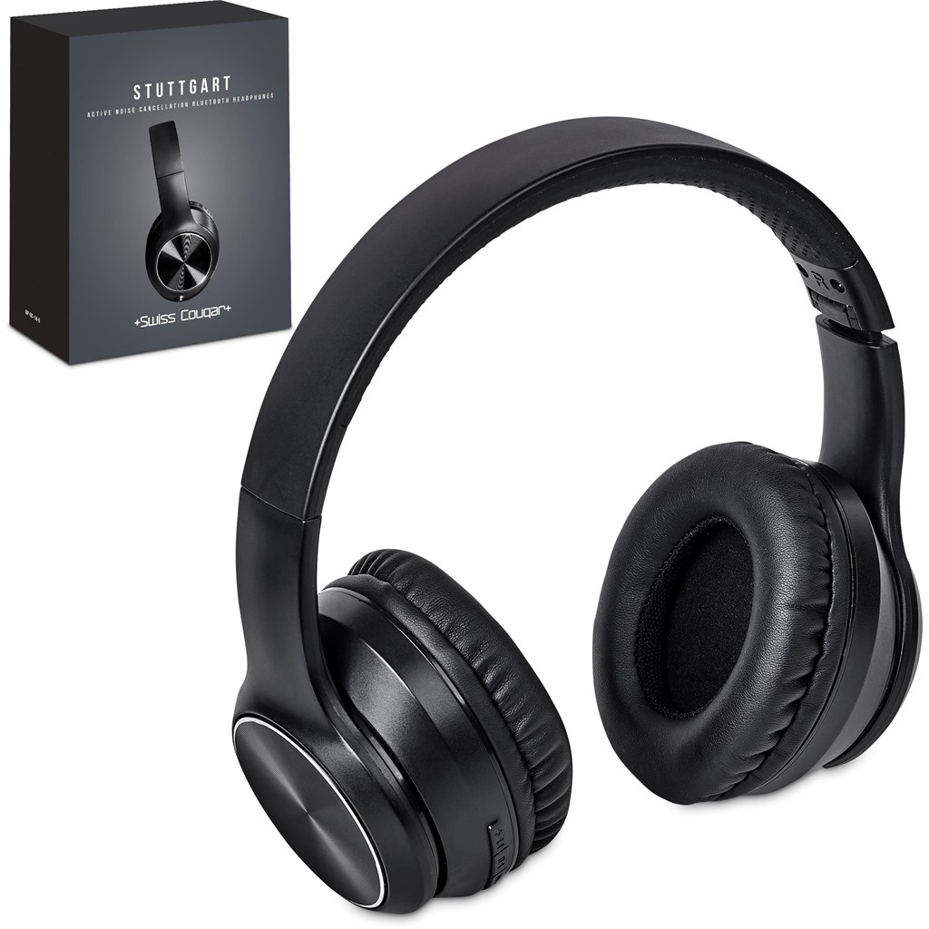 Swiss Cougar Stuttgart Active Noise-Cancelling Bluetooth Headphones - Image 7