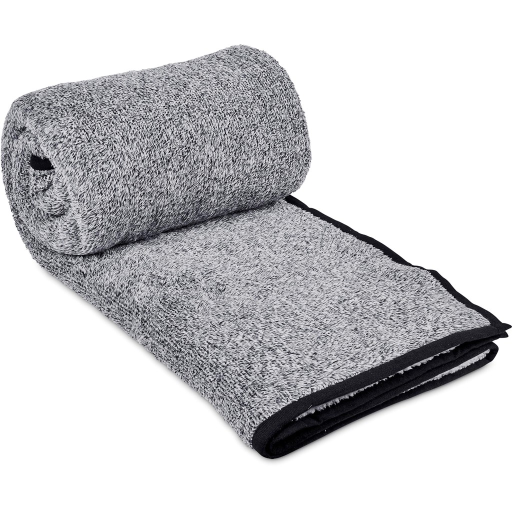 Serendipio Tranquil Sherpa Fleece Blanket - Image 4