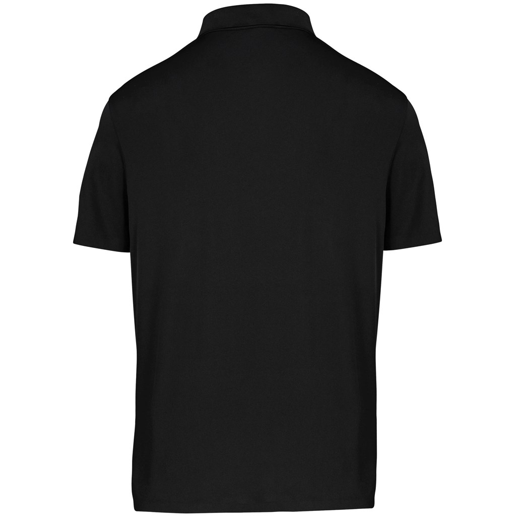 Mens Alex Varga Questana Seamless Golf Shirt - Black - Image 4