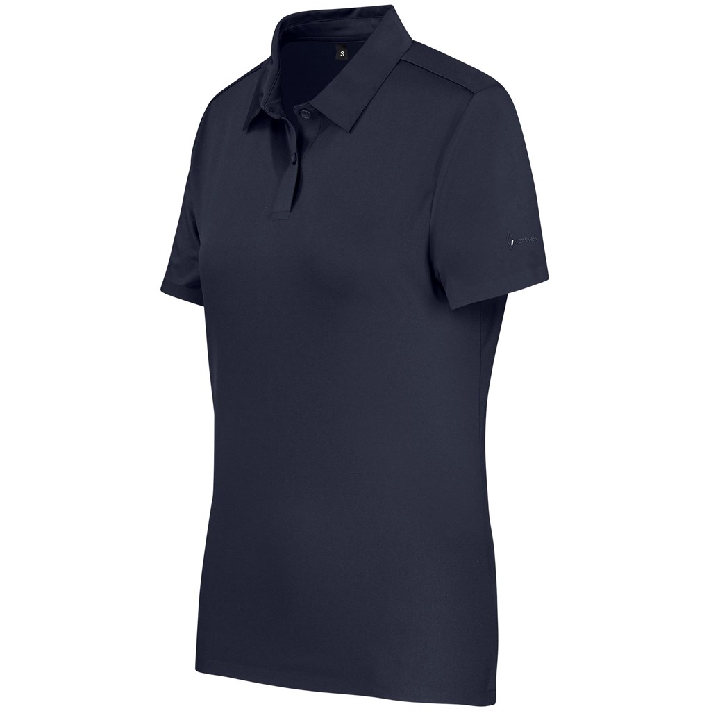 Ladies Alex Varga Questana Seamless Golf Shirt - Navy - Image 3